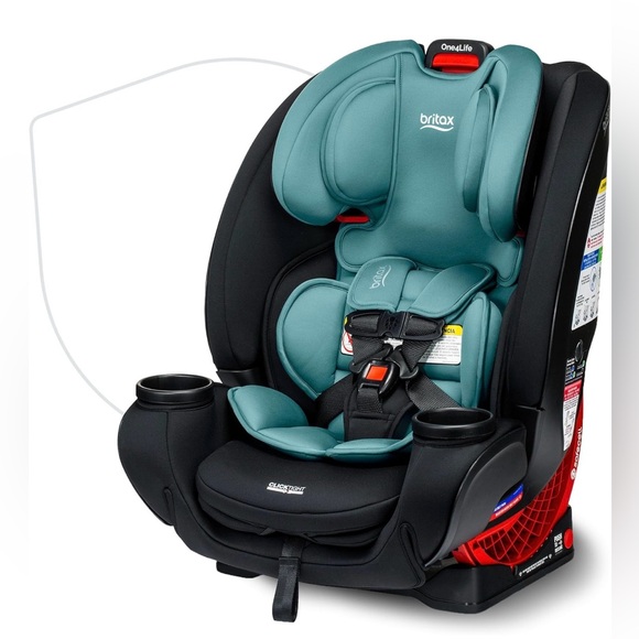 Britax One4Life Car Seat Infant Insert Pillow Jade Onyx Teal NEW - Picture 5 of 5